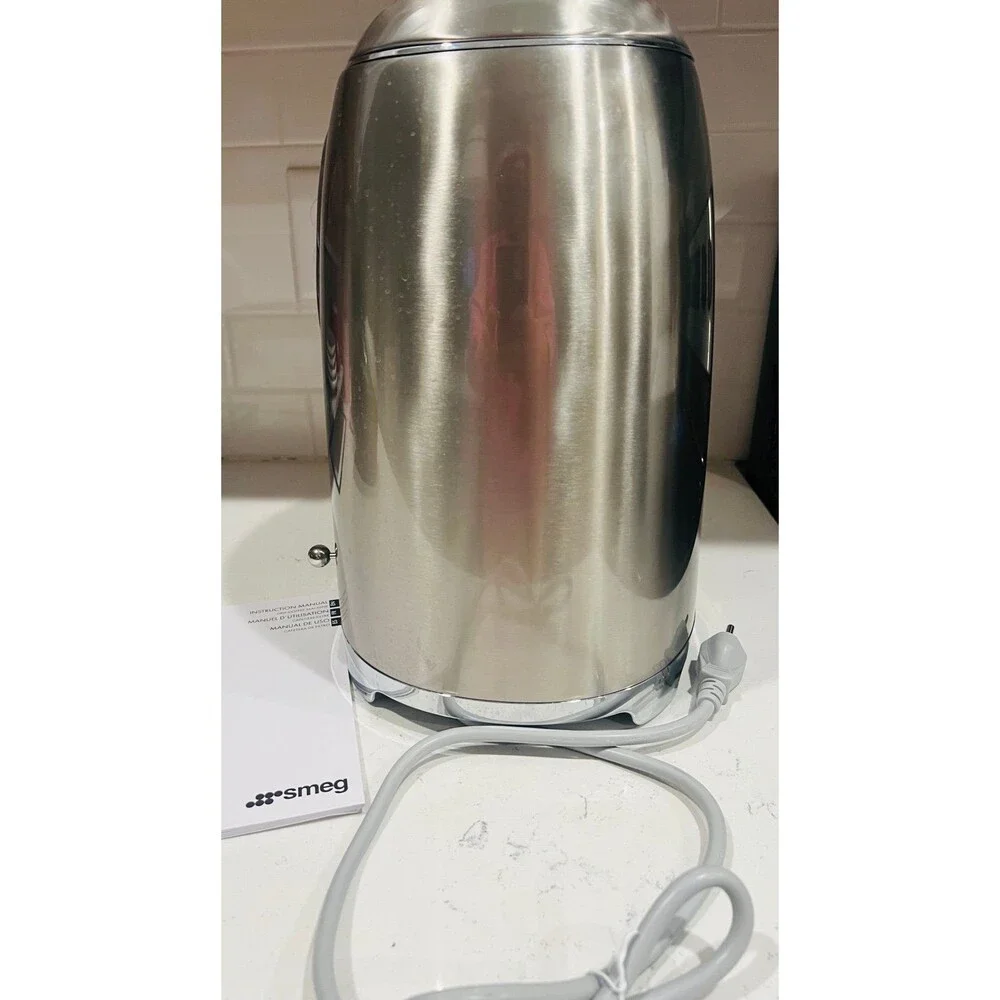 Smeg 50's Retro Style Aesthetic Drip Coffee Machine in stainless
